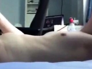 Femboy Robin Quinn's Fleshlight Fun