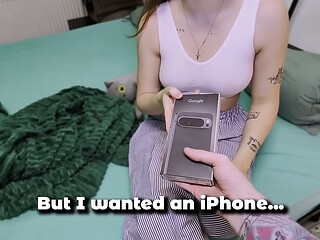 The whore was unhappy with the gift, so I had to teach her a lesson - Dirty talk