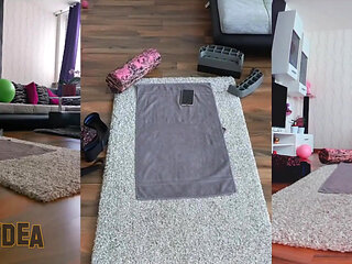 Dive Into Pure Sensuality: Triple Cam View of My Naked Workout!