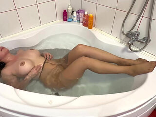 Hold My Breath Underwater,finger and Squirt in Pantyhose