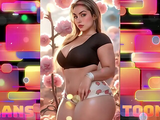 A TASTE OF SEXY BIG BUTT TRANSGENDER MODEL SAMM