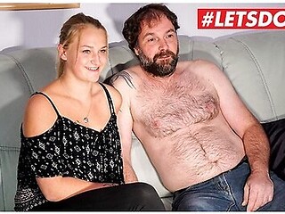 German Amateur Teen Gets Fucked On Tape By Step Daddy!