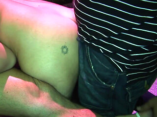 Gangbang-party with big boobs slut and ebony girlfriend!