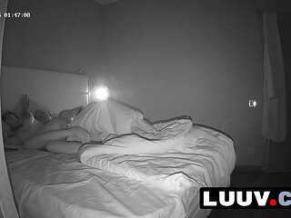 LUUV. Evening sex and cum in her mouth on home camera