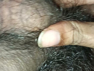 Big hard solid cock jerking with moaning