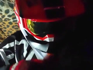 Ex-boyfriend in Mxhelmet Jerks Me off, Cum in His Goggles