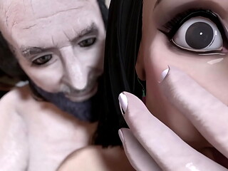 cam girl and old perv man