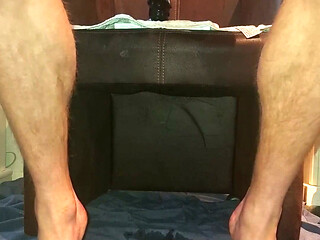 Hot Gay Twink Rides His Dildo and Has Multiple Orgasms