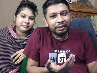 Famous desi bhabhi Jaanvi fucked by her friend in front of her cuckold husband in hotel room
