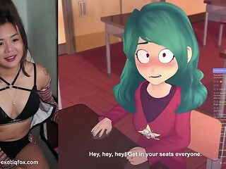 MERU THE SUCCUBUS 1 TO 5 LIVE REACTION WITH FANS LIVESTREAM HIGHLIGHTS - ExotiqFox Solo Gooner Girl Masturbation