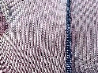 Teasing in Seamed Stockings