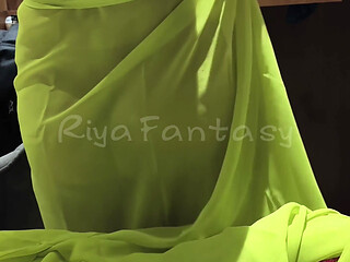 Riya in Saree #44 Wild Smooching