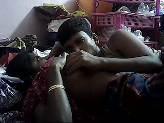 Hot Indian Desi Village House Wife Kissing