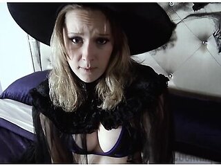 Step Son Comforts Step Mom On Halloween After She Finds Out Her Husband Is Gay - Smarty Kat 314 With Cock Ninja