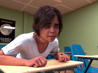 Milf Teacher Flashes Saggy Tits - The Beautyfield - Episode 02