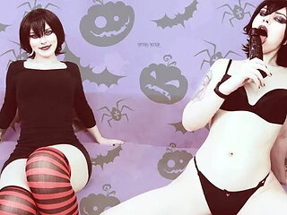 Joi: Mavis Dracula Teases You with Her Sexy Body and Asks You Cum in Her Puss...