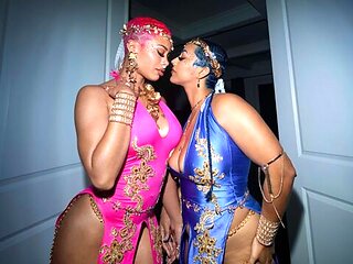 Rickysroom featuring Jasamine Banks and Ms Sapphire's curvy clip