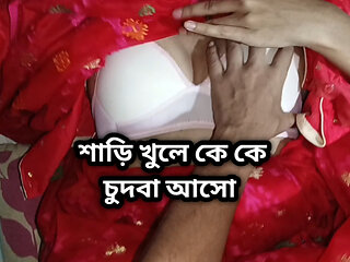Seeing my girlfriend wearing a saree, I couldn't control myself. So I fucked her.