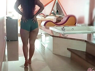 Hot redhead gets fucked in hotel after dance session
