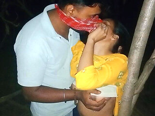 After a Long Time Having Sex in Deep Forest at Midnight