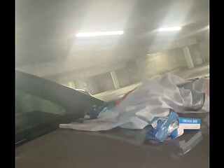Big Booty Hotwife gets rammed in parking lot while Husband records from afar