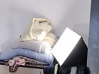 Sexy Latina Tries on and Cuts Clothes