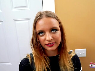 Brunett Tanned Cutie Stella 2 Takes A Cock Up Her Wet Pussy And Butt Hole!