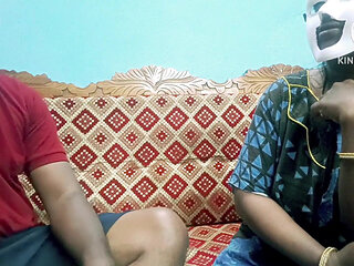 Step Mom Check Her Step Son's Stamina - Full Tamil Audio with Loud Moaning