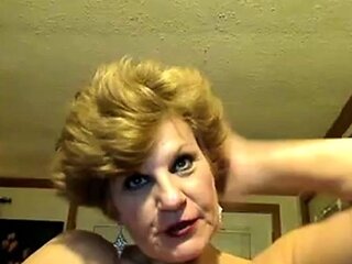 52-Year-Old Granny Gets Naughty on Webcam