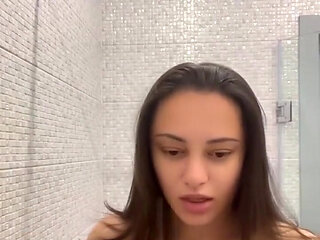 Cum with Me in Snapchat Shower