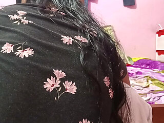 Hot stepcousin come home when i was alone at home.  Clear audio