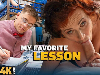 Hot Mature Teacher Mini Schwarz Gives Blowjob & Anal in HD Threesome