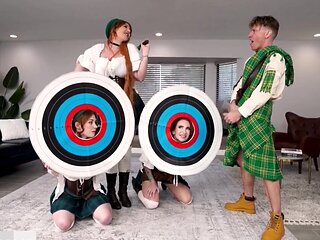 Three Redhead Mature Girls Test Irish Guy's Heroic Prowess