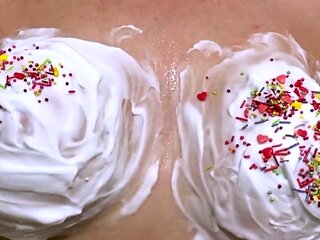 Big Tits German MILF's Easter Treat