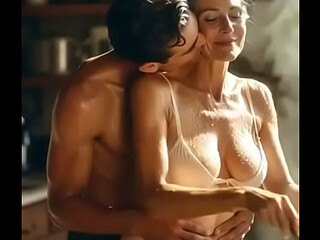 son and step mom romantic moment