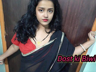 Dost ki beautiful wife wanted revenge sex because she caught her husband cheating with his office colleague