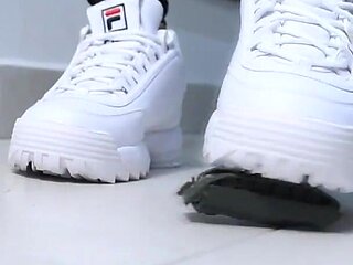 Giantess Goddess's Big Feet Crushing Your City