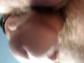 Jerking off the Little One Until He Cums