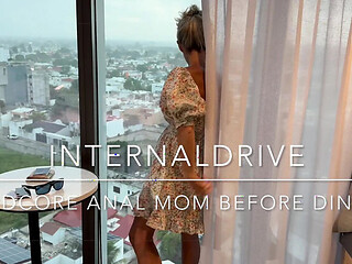 Hardcore Anal With Horny Stepmom Before Dinner