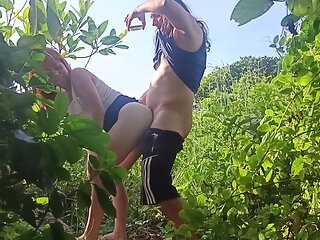 Naughty Redhead Caught Having Sex on Guaruj Beach