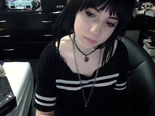 Amateur Webcam Teen Flashes Masturbates