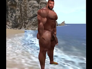 big cam heyward looking fine as hell at the beach