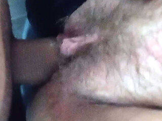 I came nice on my naughty friend