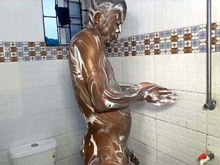 Sneaked up on My Neighbor While He Was Taking His Bath