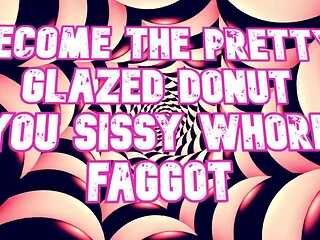 Campsissyboi Dirty-Talks Sissy Whore into Glazed Donut