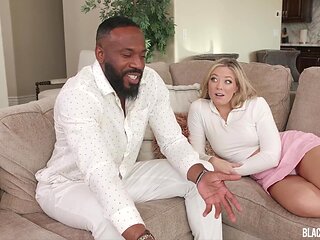 Kink Blonde MILF River Lynn first time BBC fuck