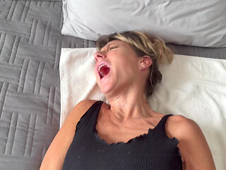 Filming a Masturbation Scene I Ask the Videographer to Fuck Me in the Ass