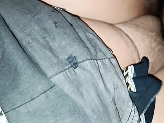 The stepsister was quietly in bed at night with a cock in her pussy and fucked her sister, made a hut and put a penis in her ass, no one would listen but she was suffering from fucking.