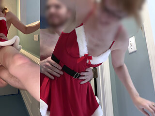 Xmas POV Creampie