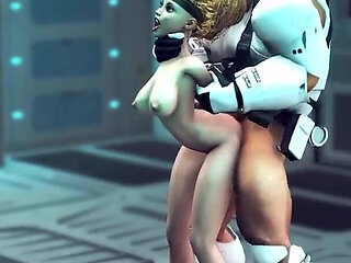 Porn wars! Super intergalactic whore and alien sex in the Universe